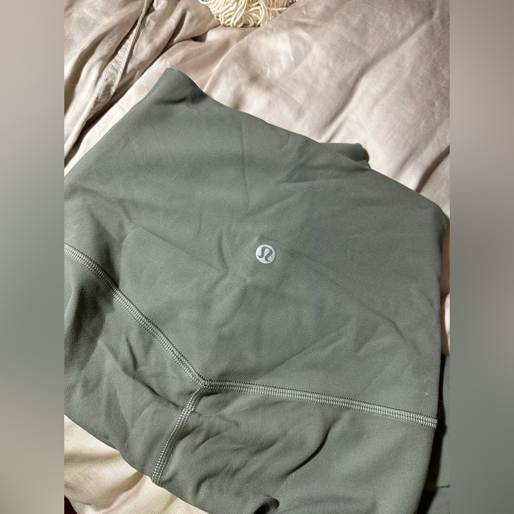 Lululemon Align sage green size 2 high waisted full length leggings